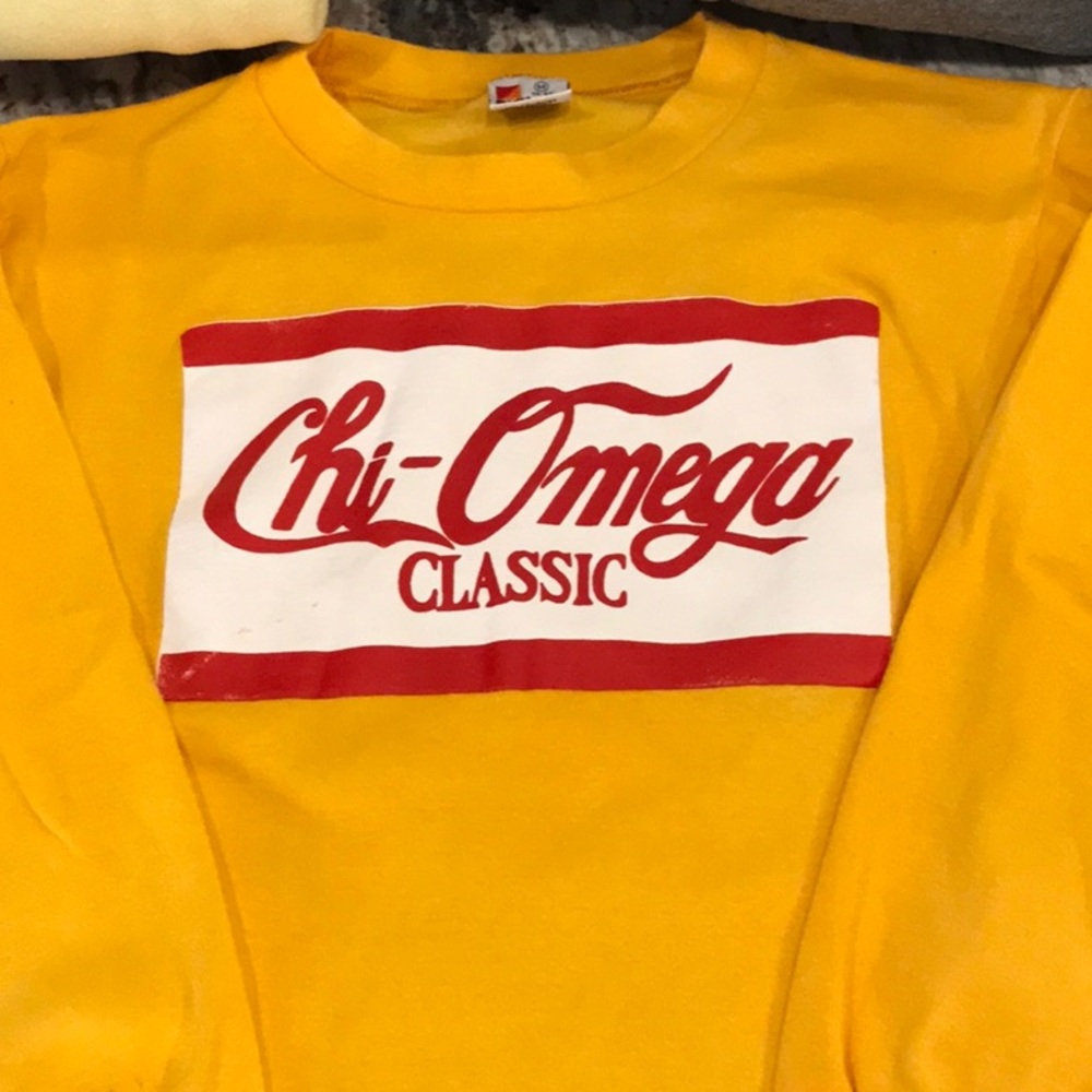 Chi Omega Classic LS shirt M